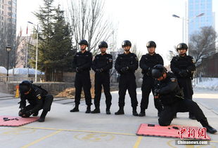 特警正在进行日常训练