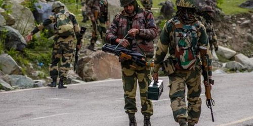 印度军队实控线巡逻