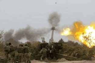 俄乌边境士兵合影