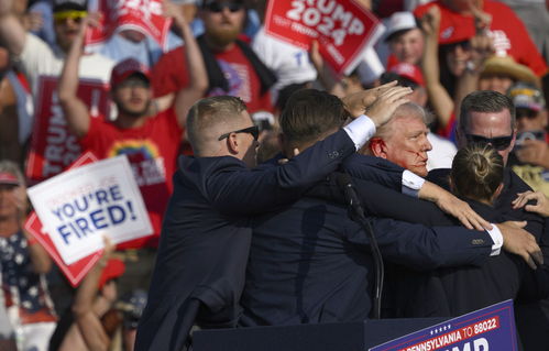 特朗普集会现场