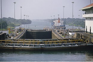 巴拿马运河全景图