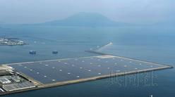 太阳能发电站全景图