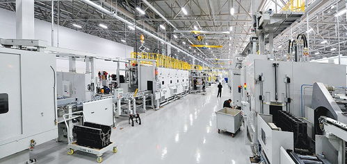 现代化的工厂车间