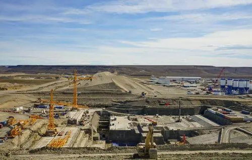 水电站建设现场