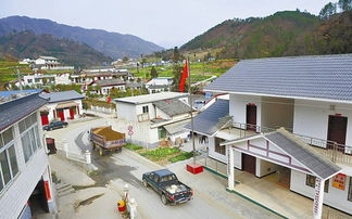 村民们在废墟上搭建新屋