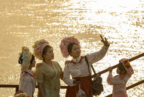 福建簪花旅拍现场照片