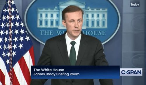 白宫新闻发布会现场