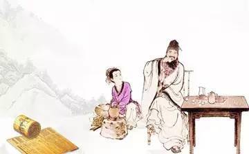 三代家人围坐在桌边一起学习中医技法