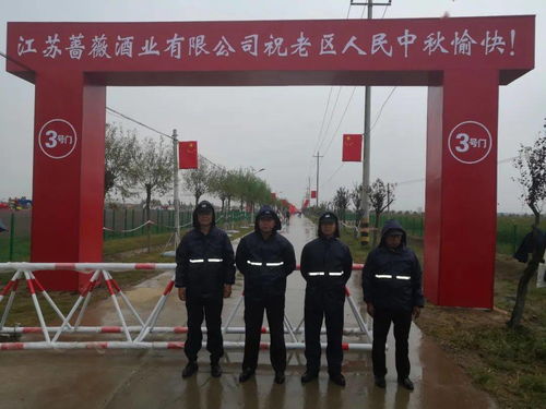 活动现场安保人员维持秩序