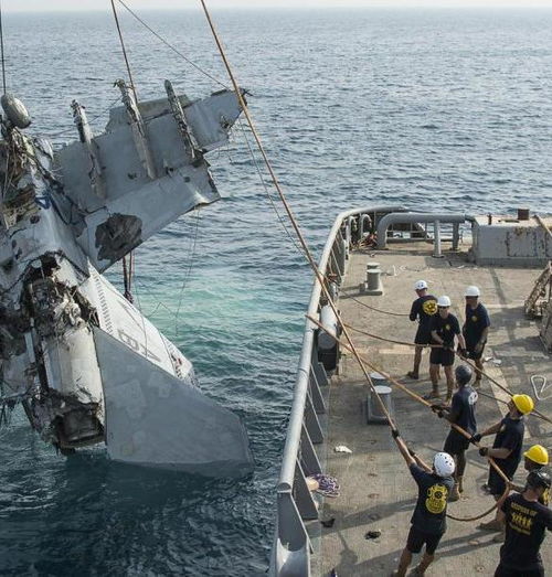 美航母战机坠海真相曝光，背后原因令人深思？