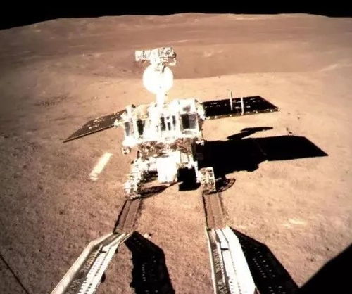 嫦娥四号月背照片