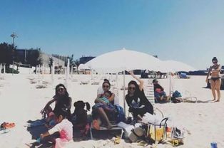 家人在日本度假