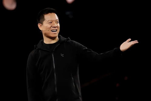 贾跃亭在FF活动现场演讲