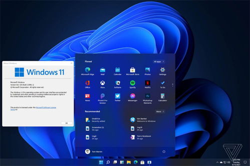 Windows 11 与 macOS 界面功能对比示意图