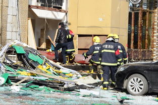 银川燃气爆炸事故现场