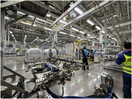 赛力斯工厂生产线