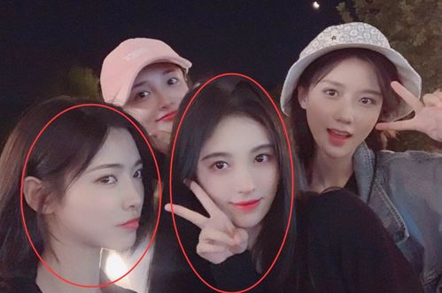 鞠婧祎与粉丝互动合影