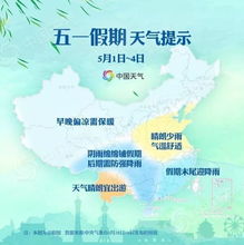 五一假期出行天气全攻略：多地实时更新，提前了解不踩坑！