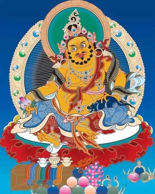 灶神画像手持算盘坐于炉灶之上