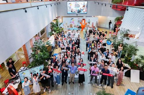 航天爱好者聚集活动现场图