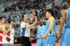 CBA裁判比赛中判罚瞬间