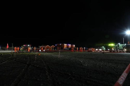 东风着陆场综合演练现场