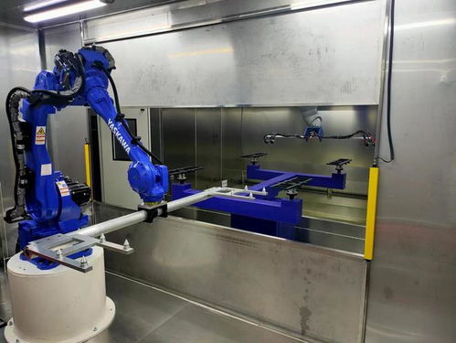 实验室进行橡胶制品喷蜡测试场景