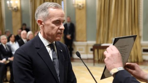 卡尼宣誓就任加拿大总理