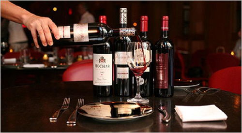 获奖葡萄酒在全球市场展示场景