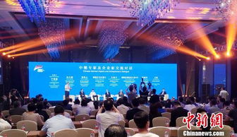 企业家们在会议中交流