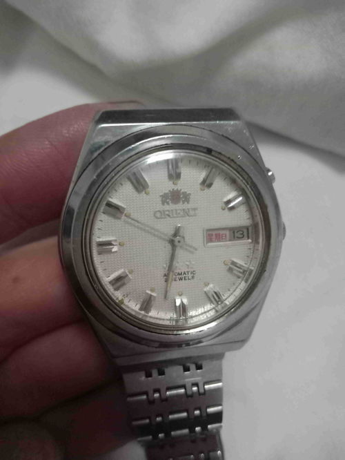 彩面双狮表特写