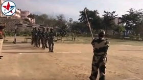 印度军队训练场景