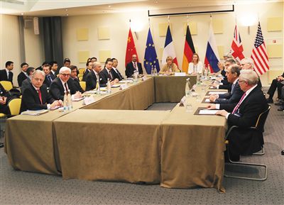 协议谈判现场资料图