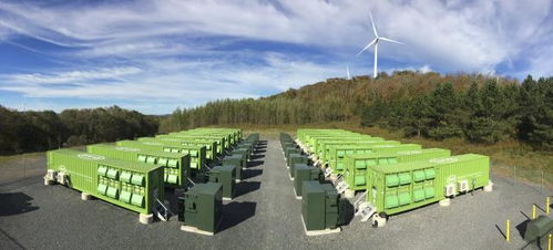 美国储能项目现场图