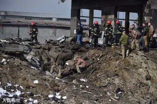 乌克兰重建工地现场