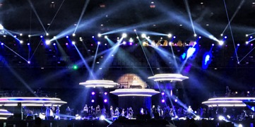 舞台彩排合练画面