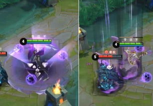 野生玩家返图前后对比画面