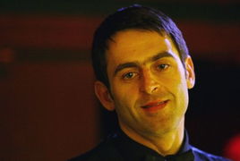 斯诺克选手激烈对抗