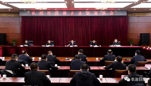 民营企业家座谈会现场发言