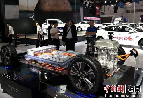 新能源车展现场