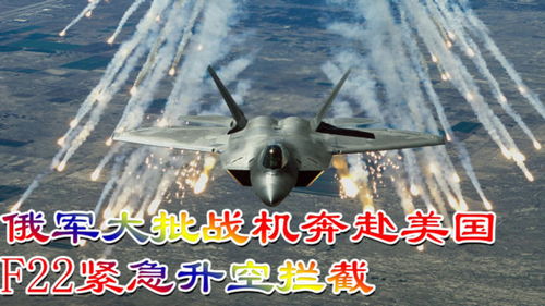 战机空中对峙画面