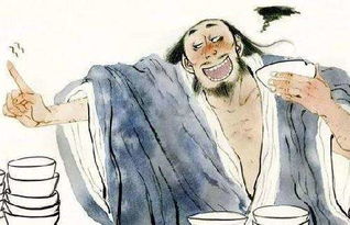 宋代文人朋友饮酒谈心场景插画