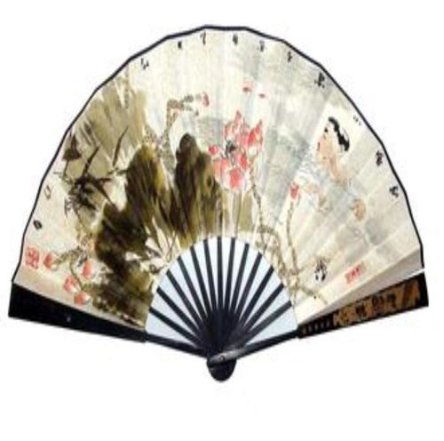 荣昌手工制作折扇过程展示