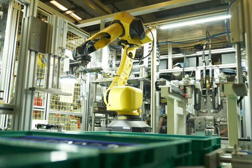 中国工厂自动化生产线实景图