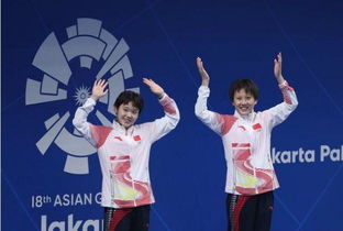 掌敏洁与卢为双人跳比赛瞬间<p id=