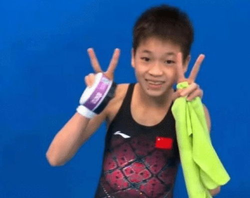 全红婵和陈芋汐在训练场认真备战