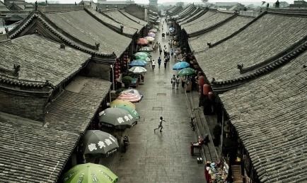 平遥古城古建筑群落<br>