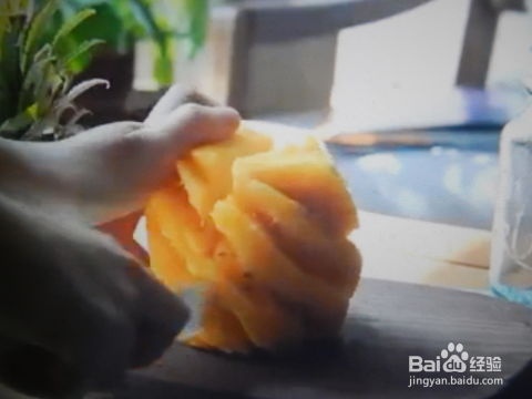 凤梨姜汁水特写图