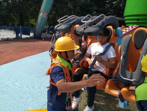 游客体验大摆锤项目时突发状况,工作人员紧急处理