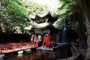 山西阳泉藏山自然风光